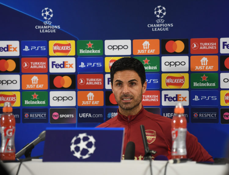 Mikel Arteta suggests £34m Arsenal player has impressed him in training ‘every day’