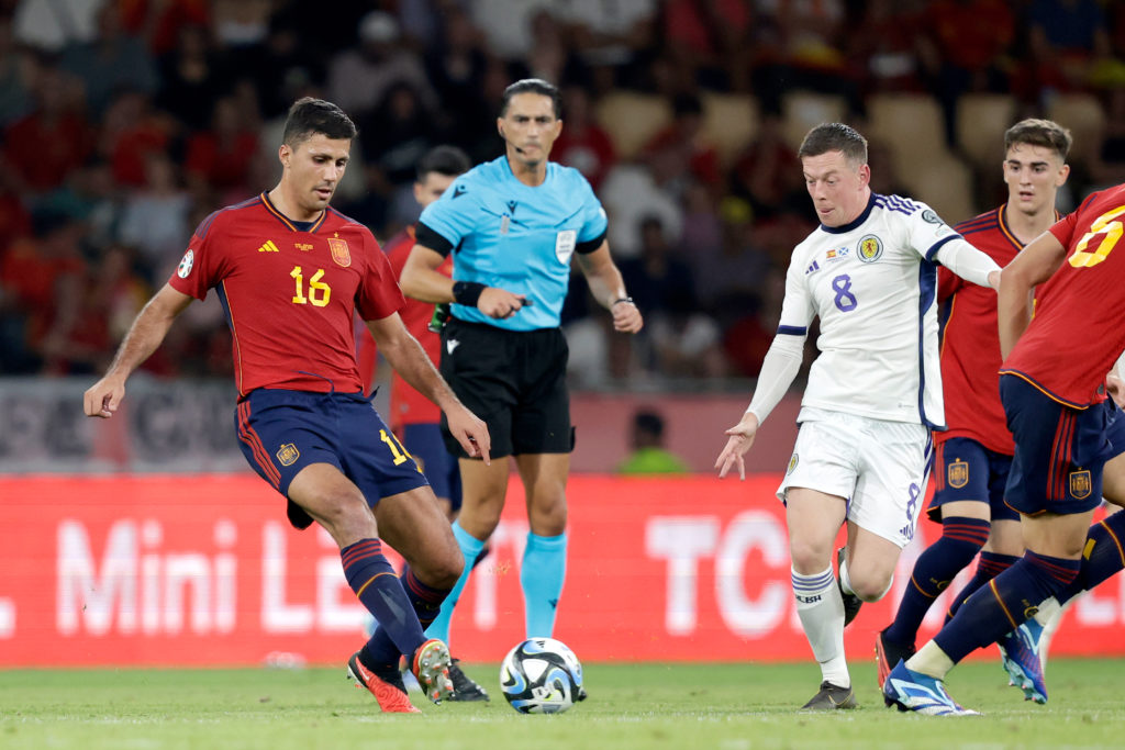 Spain  v Scotland -EURO Qualifier