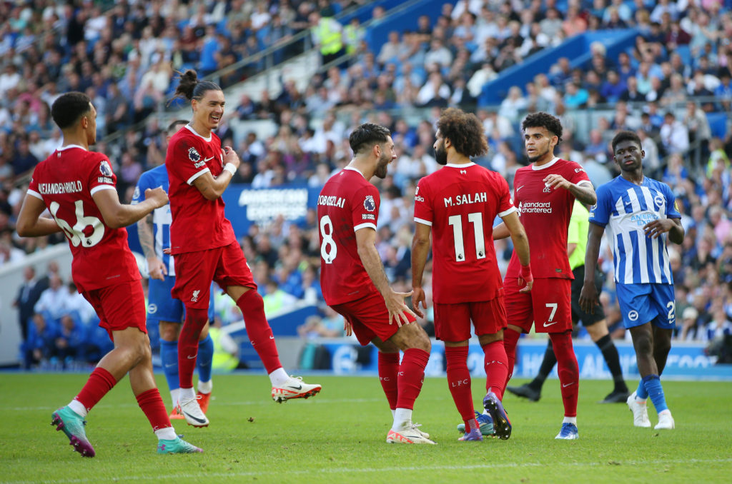 Brighton & Hove Albion v Liverpool FC - Premier League