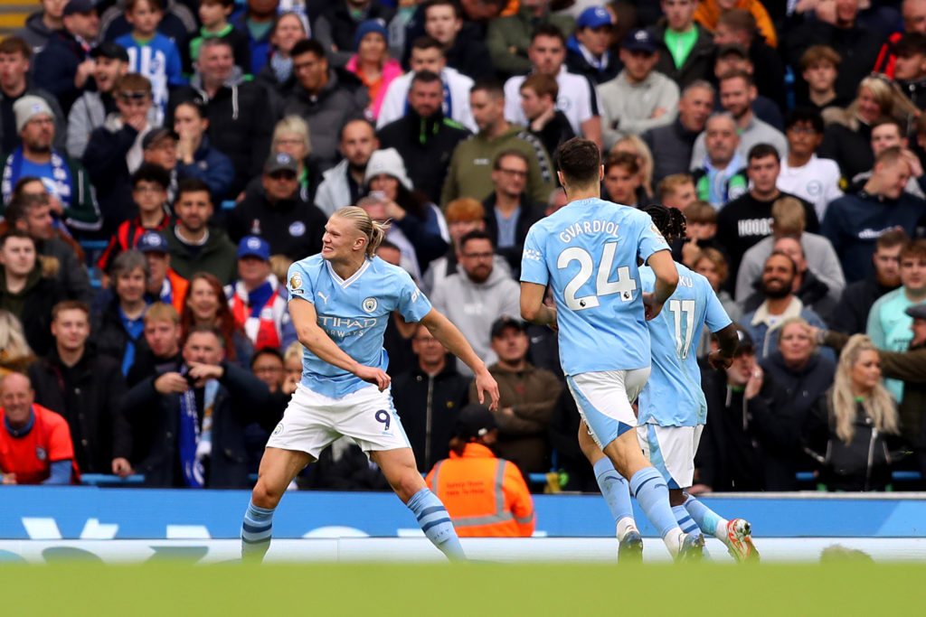 Manchester City v Brighton & Hove Albion - Premier League