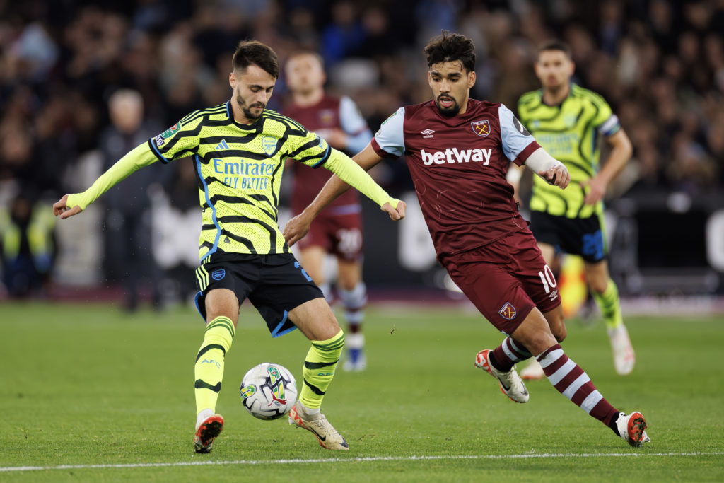 West Ham United v Arsenal - Carabao Cup Fourth Round