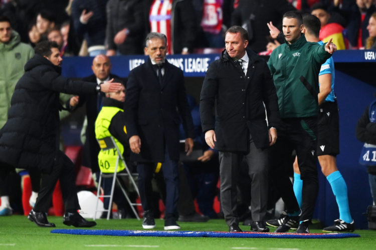 'There's no doubt'... Brendan Rodgers makes claim about the referee in Celtic's game vs Atletico