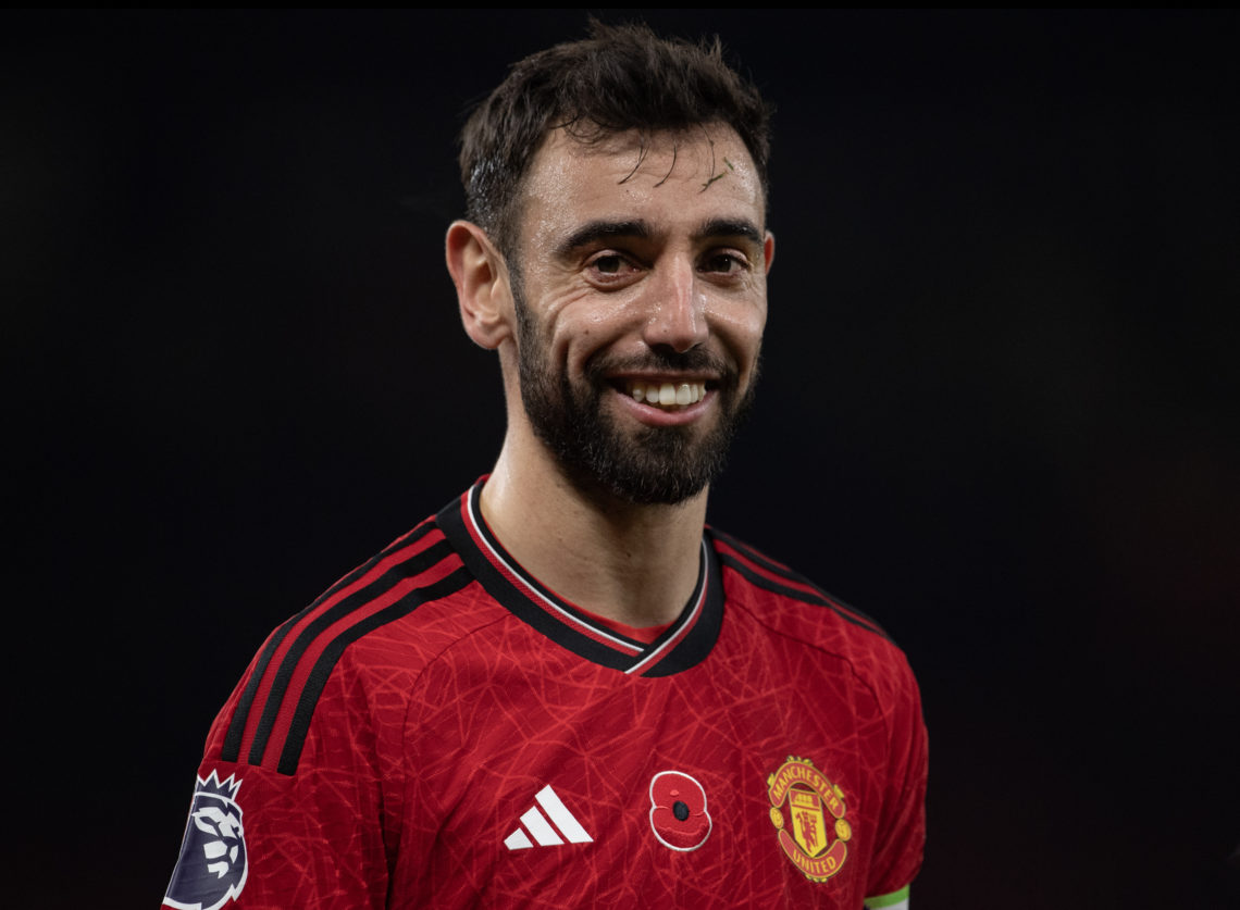 ‘Not that happy’... Bruno Fernandes makes comment about Everton fans after Man United win today