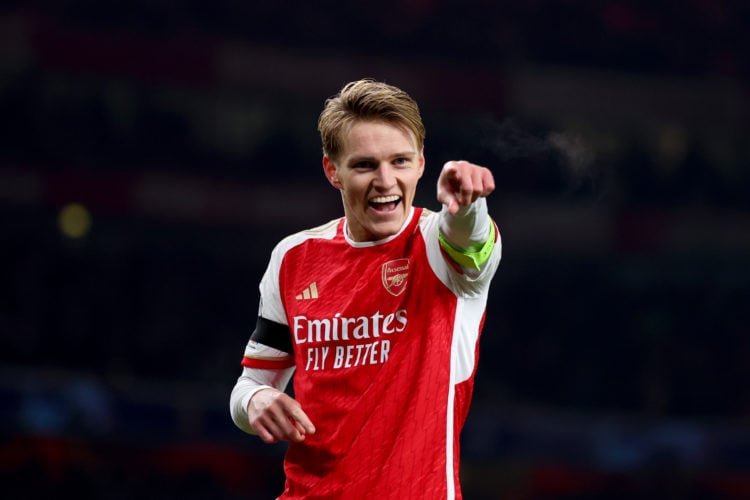 'It's brilliant'... Martin Odegaard claims 24-year-old Arsenal player is absolutely 'amazing' after win over Lens