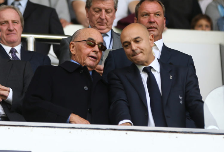 Harry Redknapp says there's one thing fans don't realise about Tottenham owner Joe Lewis